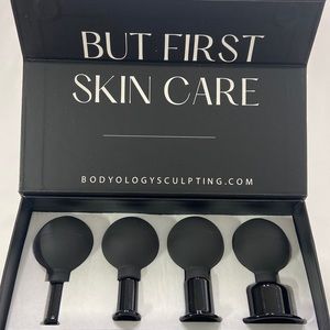 COPY - Facial and body cupping set for lymphatic drainage and contouring
